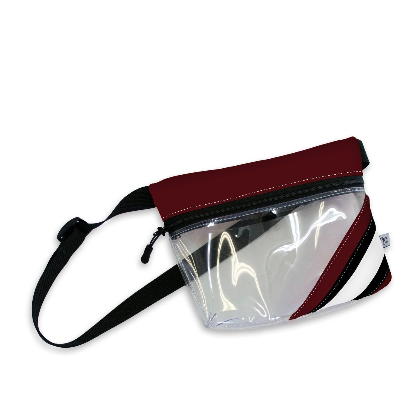 Collegiate Football Stadium Clear Stripe Game Day Fanny Pack