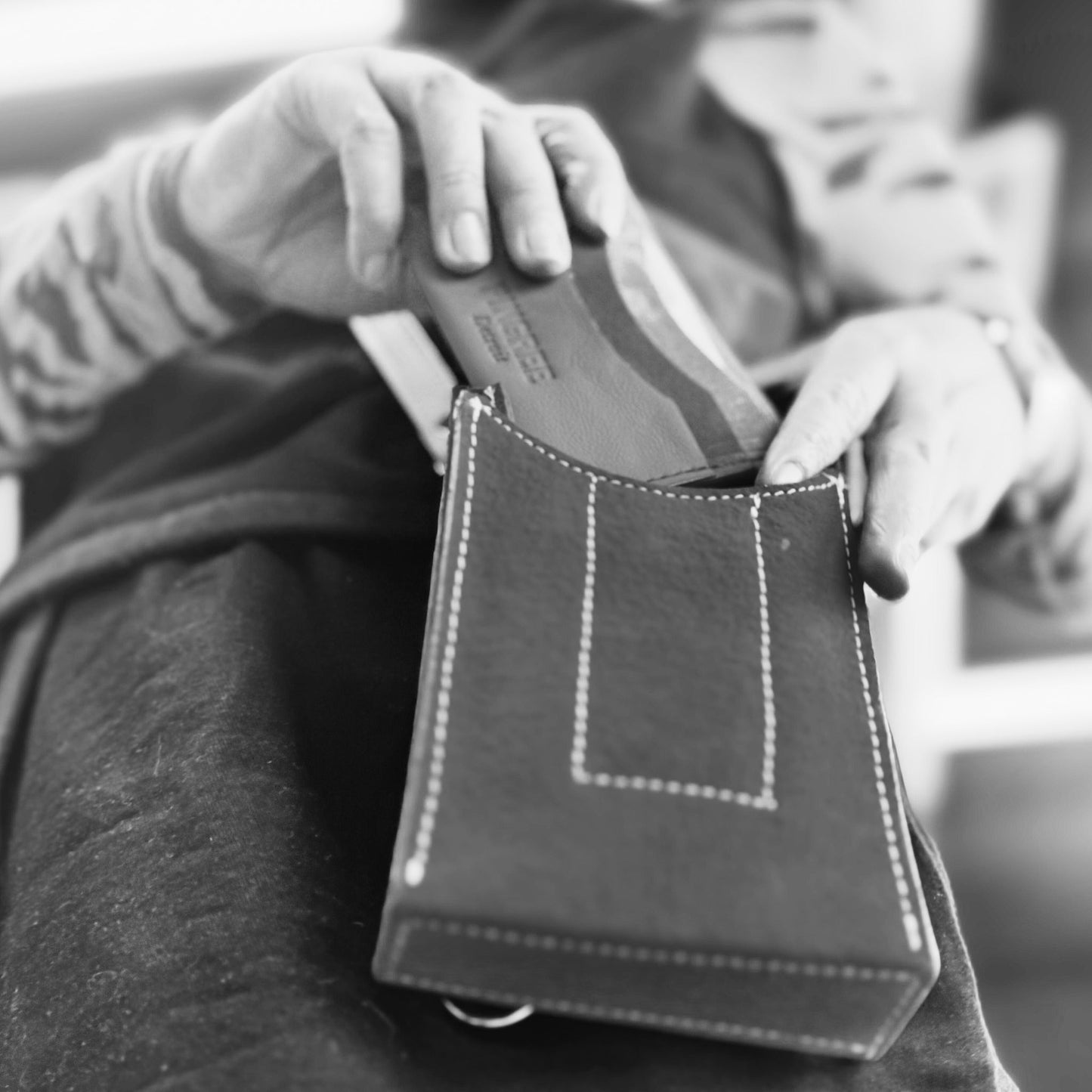 Motown Venue Bag - Leather Strap (Made To Order)