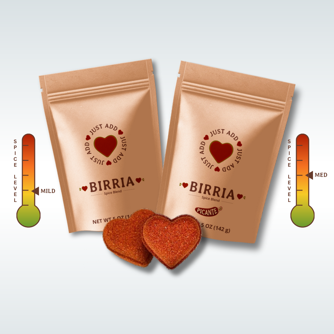 Birria Luv Bombs (2 per bag) Mild (Regular) with Rich Flavor