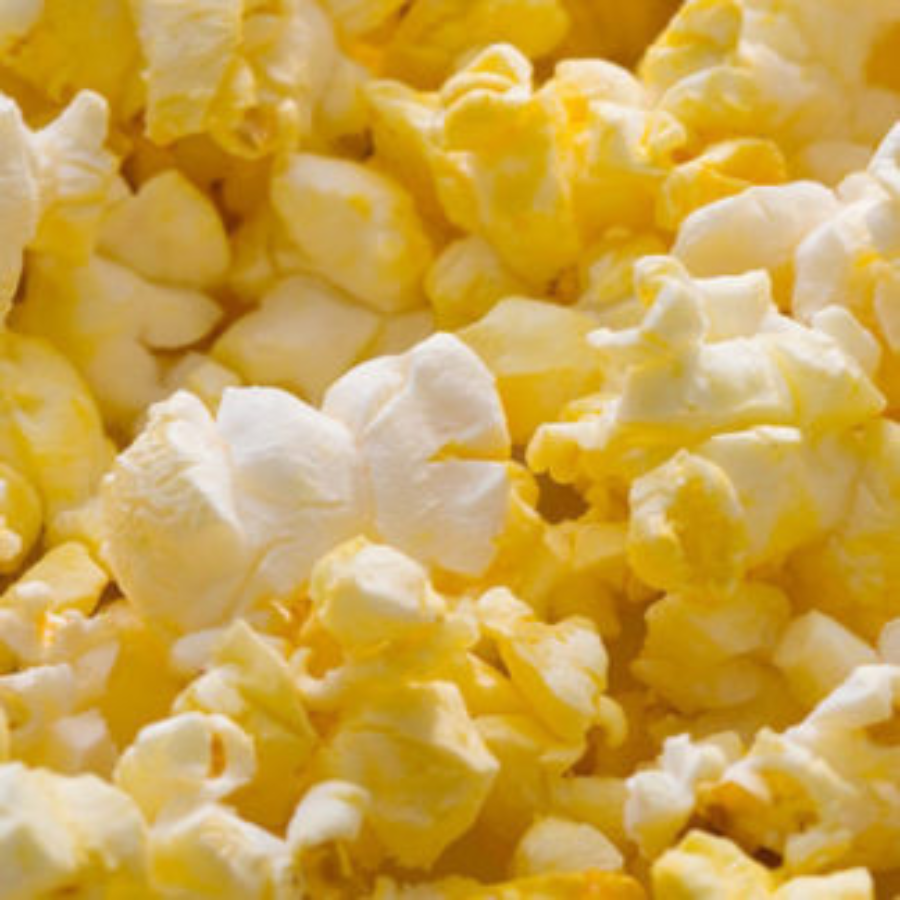 Yellow Un-Popped Popcorn Kernels in Burlap Bag | 2 lb | Non-GMO | Popcorn County USA | North Loup Valley