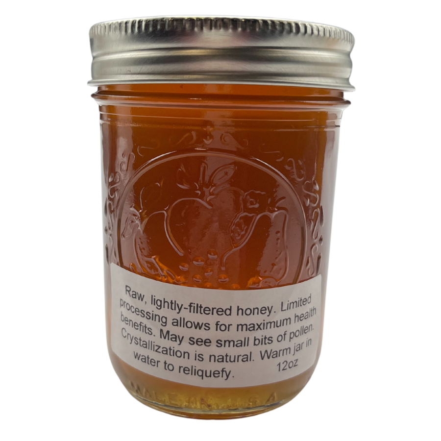 All Natural Raw Honey | 12 oz | Lance Honey Farms