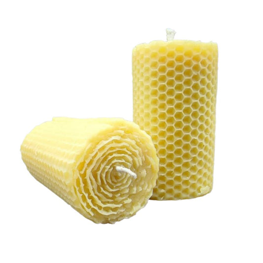 Honeycomb Bees Wax Candle | 6 oz | Buzz Savories, LLC