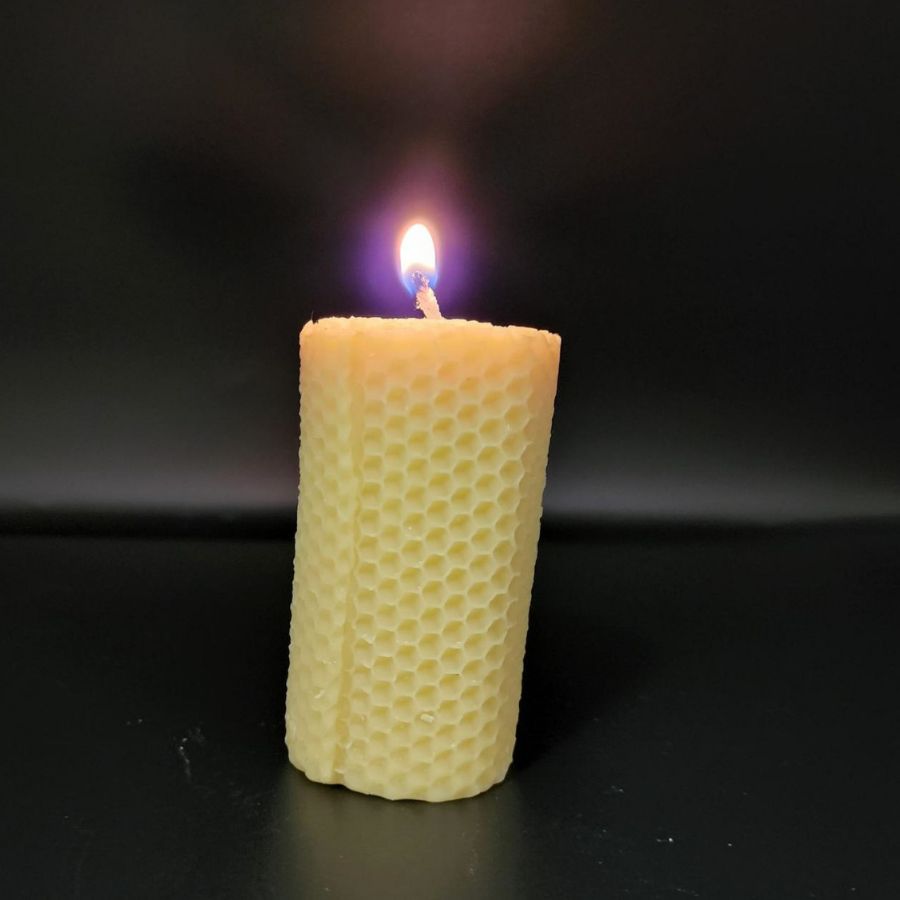 Honeycomb Bees Wax Candle | 6 oz | Buzz Savories, LLC