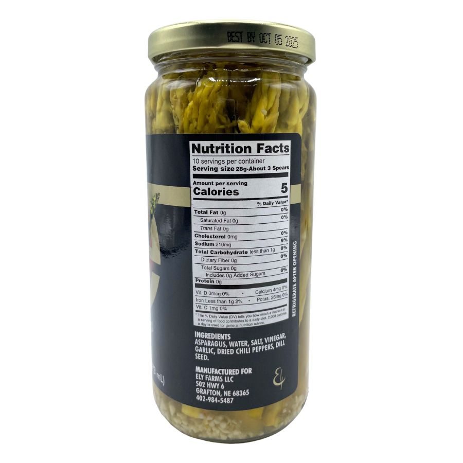 Pickled Asparagus | 16 oz | Ely Farms