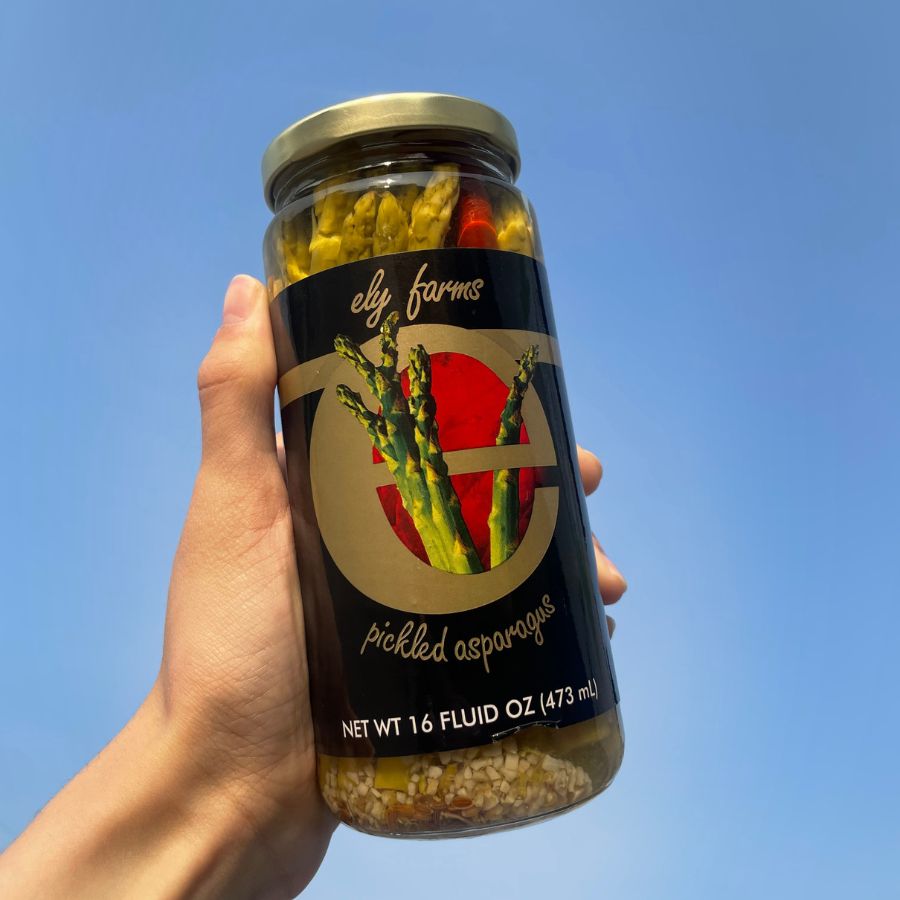 Pickled Asparagus | 16 oz | Ely Farms