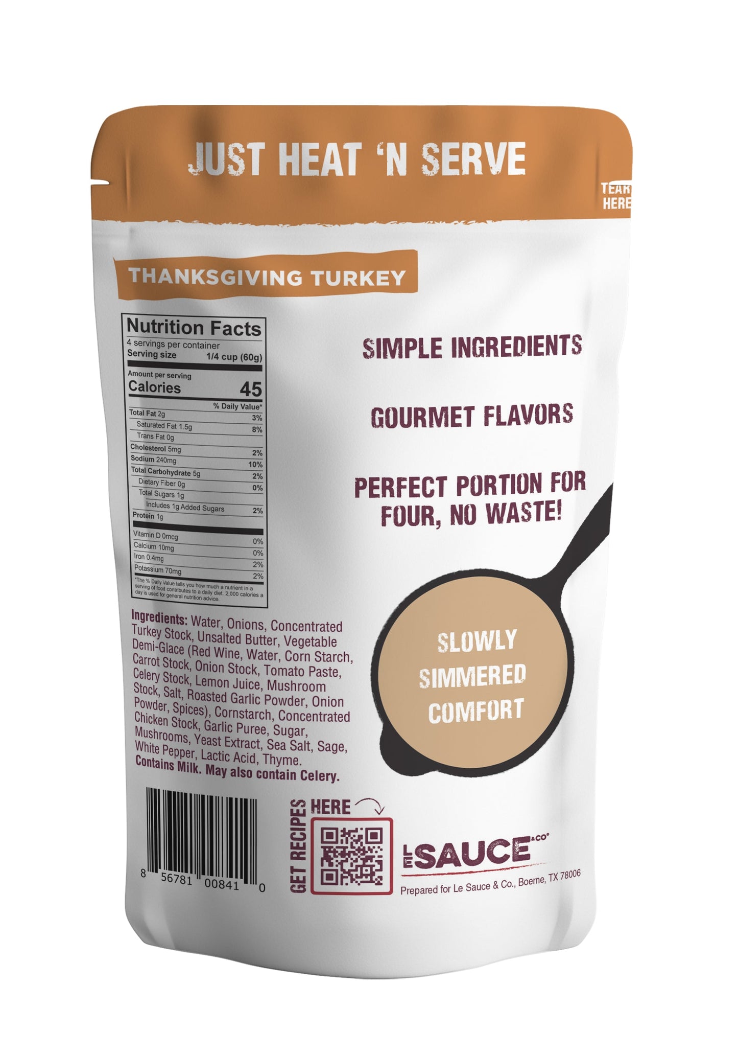 Thanksgiving Turkey Gourmet Gravy