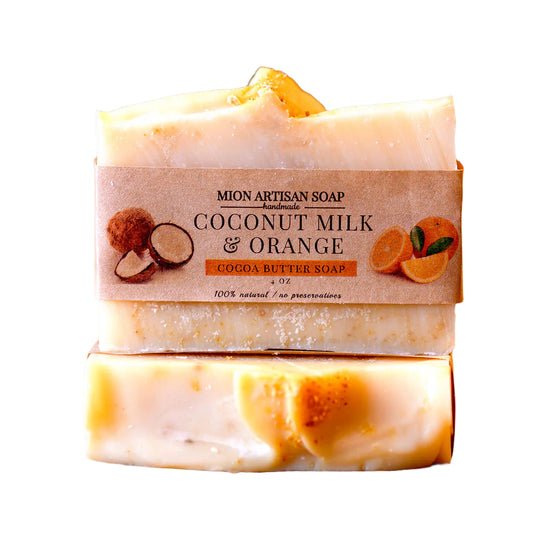 Coconut Milk and Orange | Cocoa Butter Soap