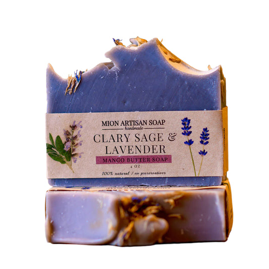 Clary Sage and Lavender | Mango Butter Soap