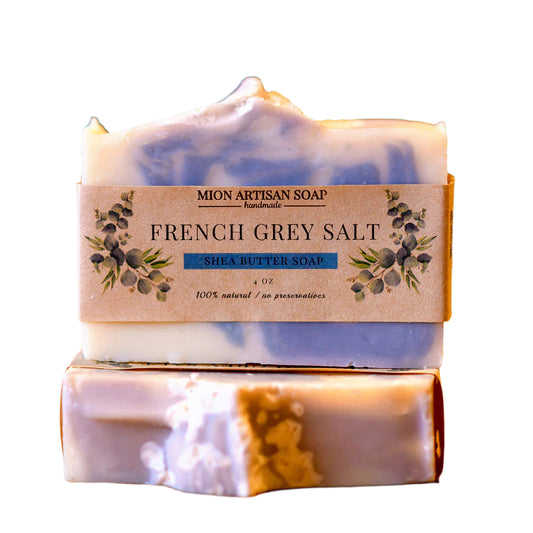 French Grey Salt | Shea Butter Soap