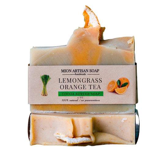 Lemongrass & Orange Tea | Cocoa Butter Soap