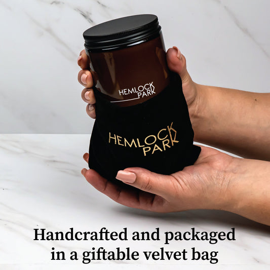 Amber | Wood Wick Candle with Natural Coconut Wax