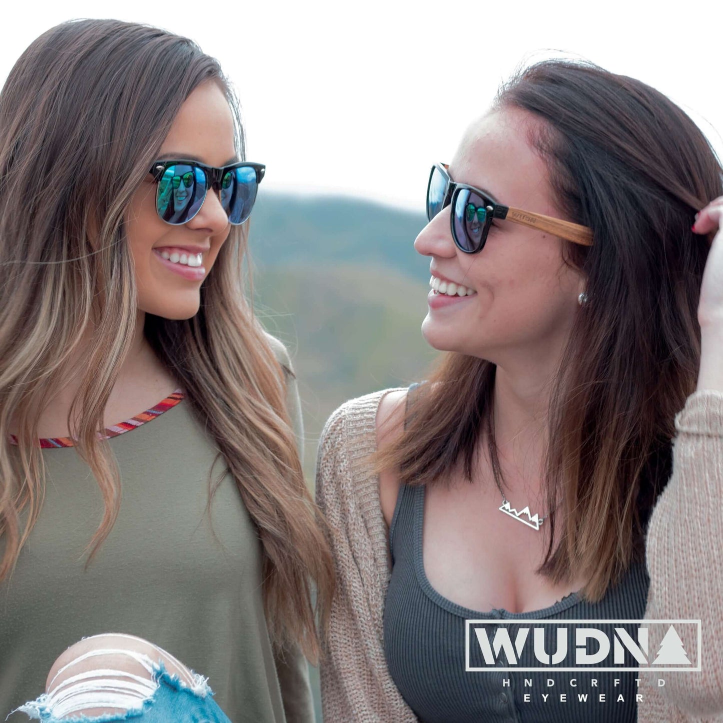 Real Zebra Wood Wanderer Sunglasses by WUDN