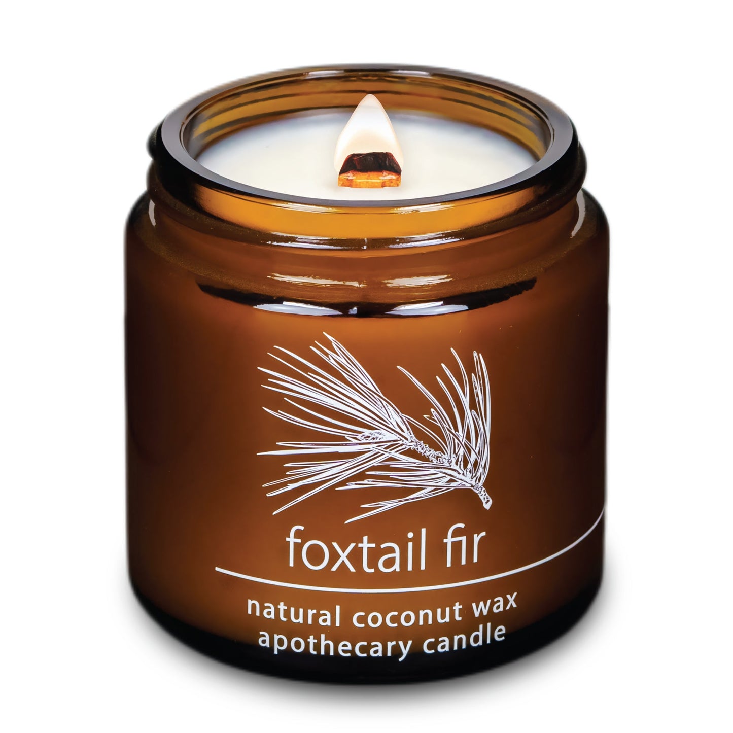Foxtail Fir | Wood Wick Candle with Natural Coconut Wax