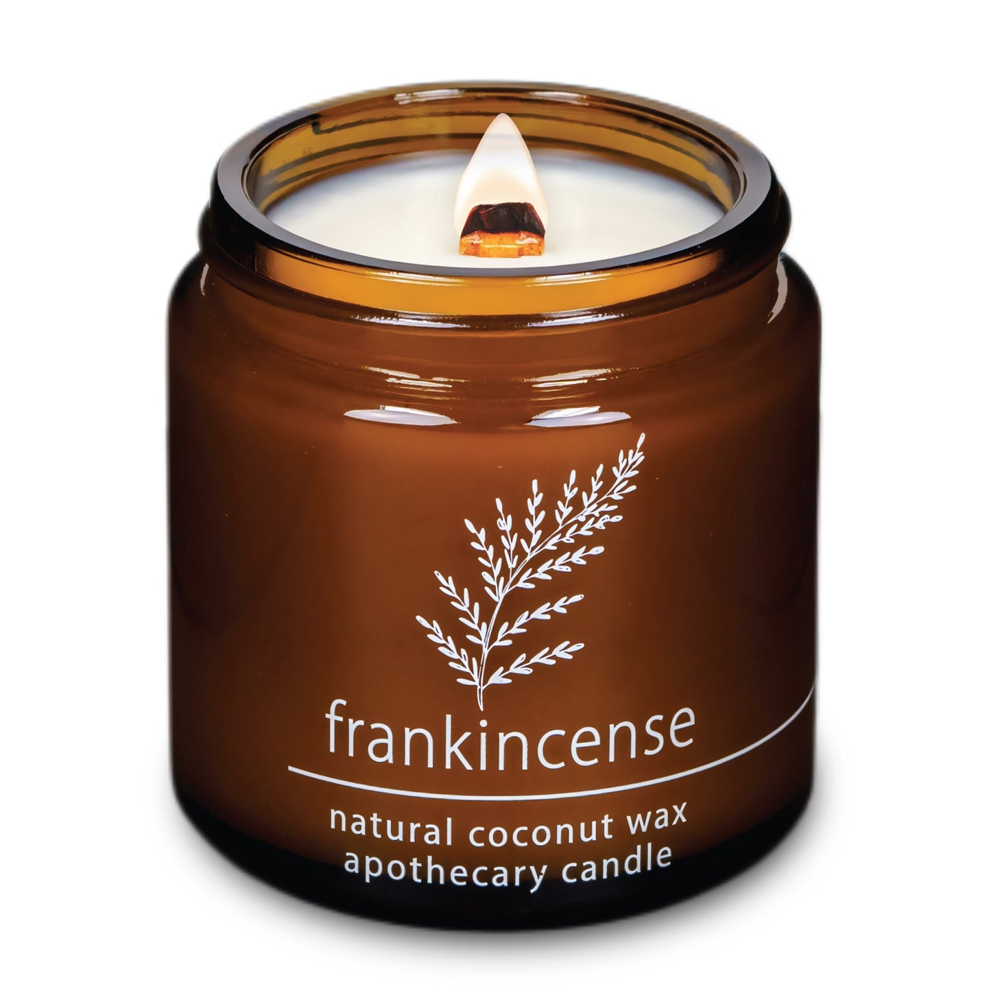 Frankincense | Wood Wick Candle with Natural Coconut Wax