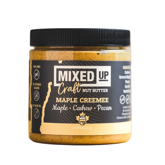 "Maple Creemee" - Vermont Maple, Cashew, and Pecan Nut Butter with Vanilla Bean - 8 oz
