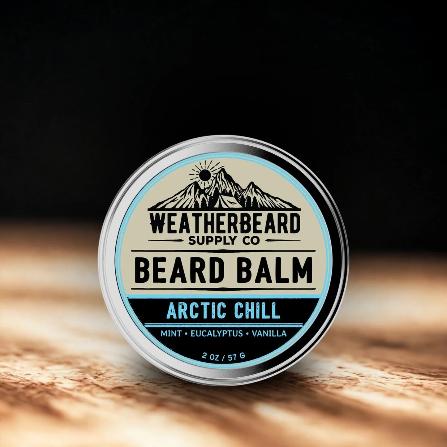 Arctic Chill Beard Balm - Mint, Eucalyptus, Vanilla