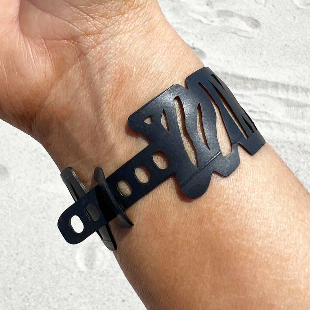 Zebra Cuff Bracelet