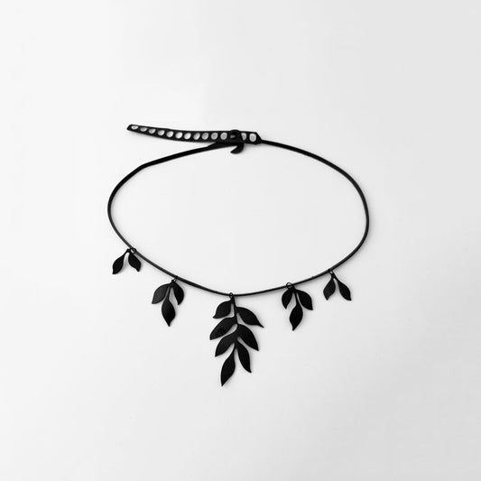 Cascading Vine Charm Necklace