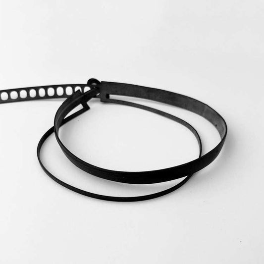 Ribbon+Stripe Choker