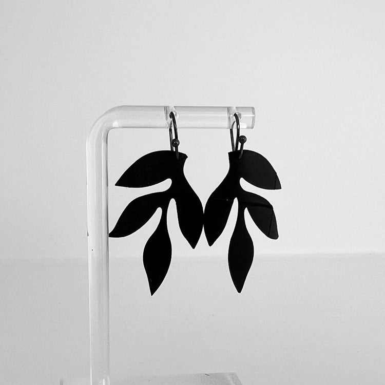 Wisteria Cascading Leaf Earrings