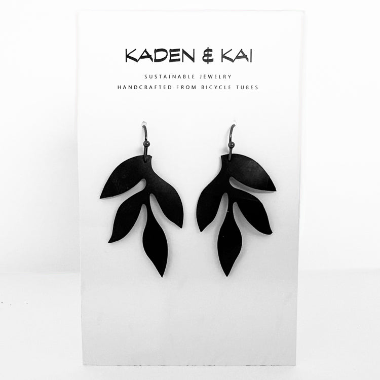 Wisteria Cascading Leaf Earrings