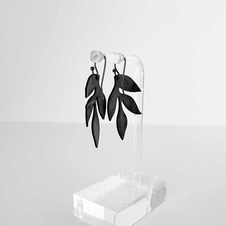 Wisteria Cascading Leaf Earrings