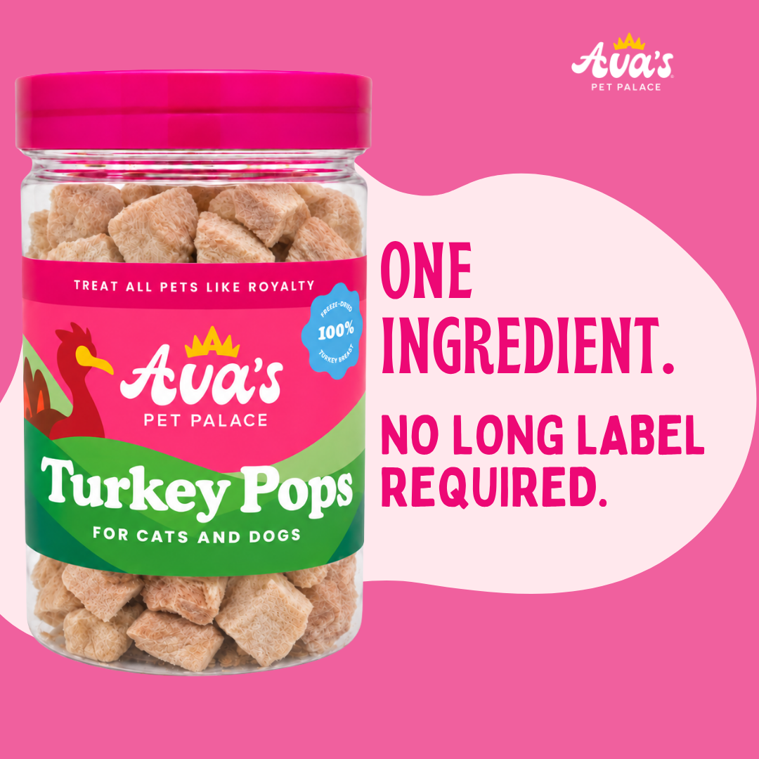 Freeze Dried Turkey Breast - Turkey Pops