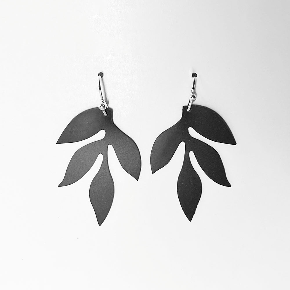 Wisteria Cascading Leaf Earrings