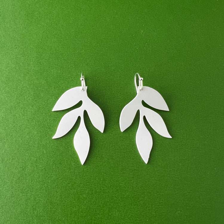 Wisteria Cascading Leaf Earrings