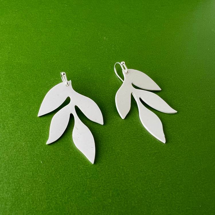 Wisteria Cascading Leaf Earrings