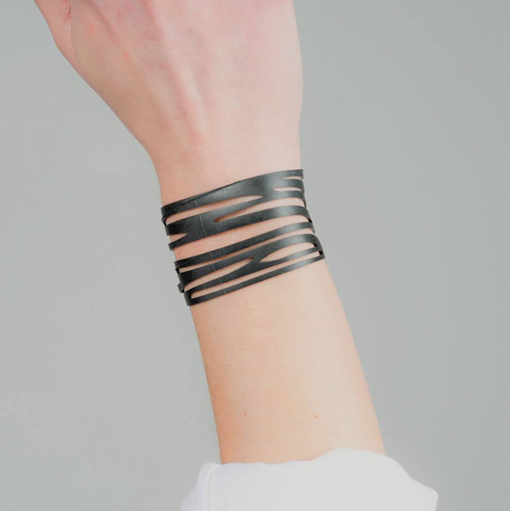 Zebra Wrap Bracelet