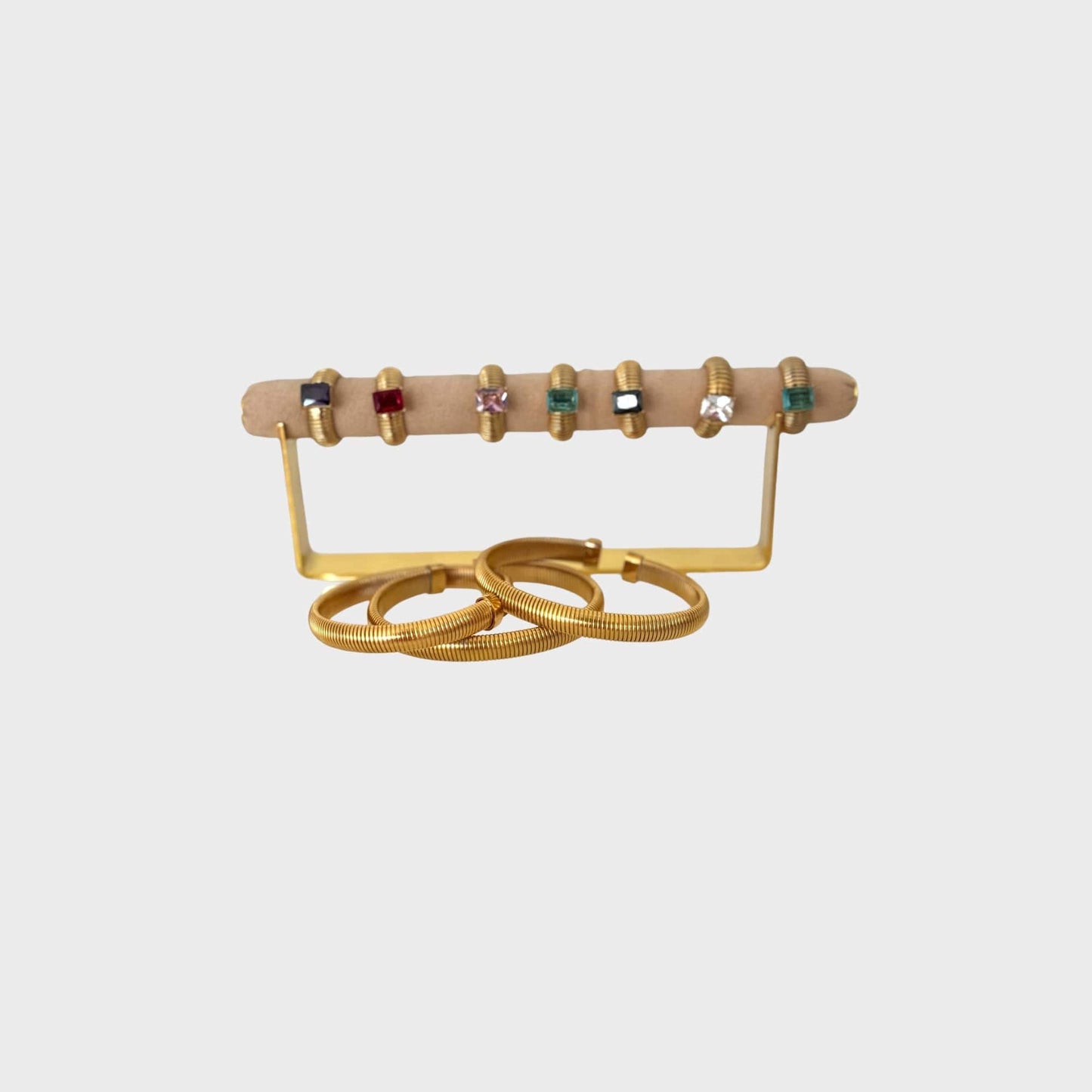 Zoe Snake Gold Ring