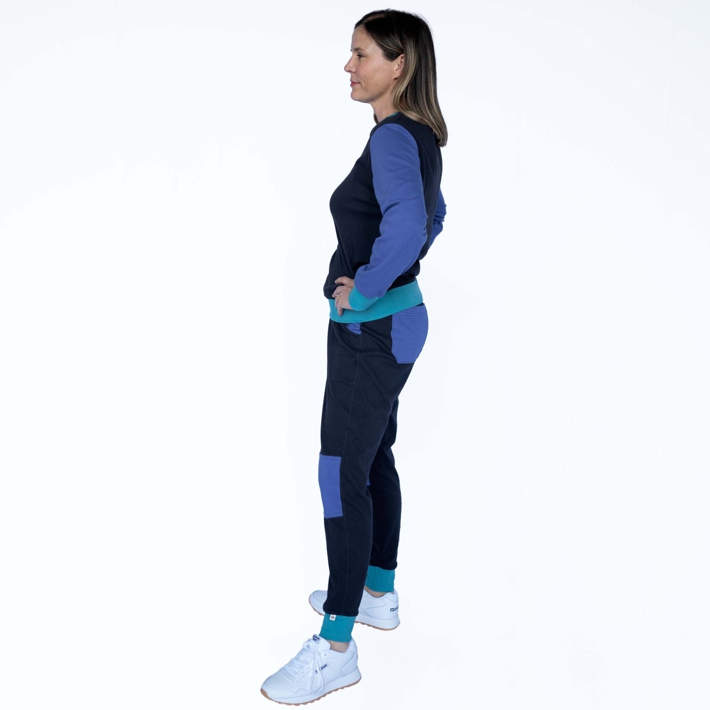 Adult Colorblock Sweatshirt