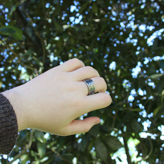 Garden Temple Spoon Ring