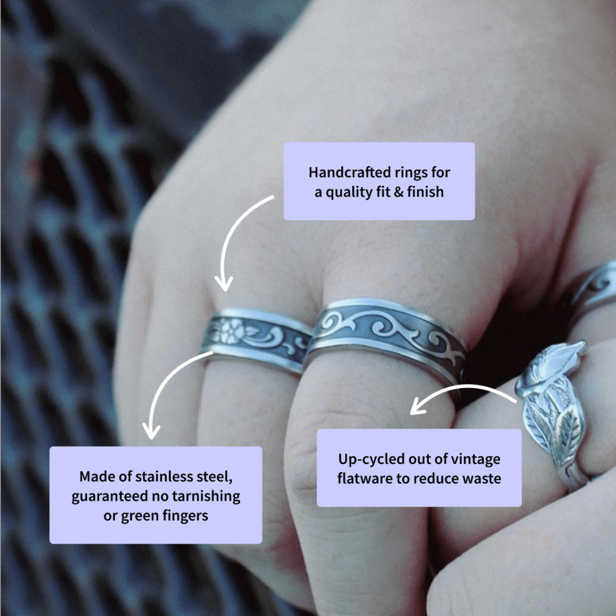 Aphrodite Spoon Ring