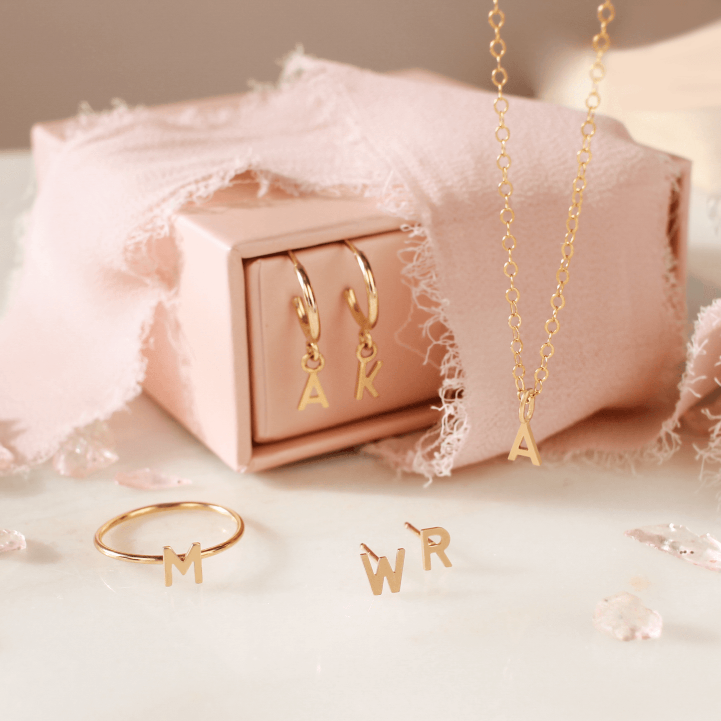 Ava Initial Necklace