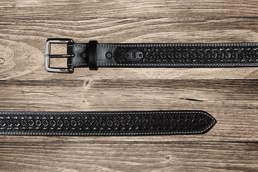 Black Waffle Belt 48