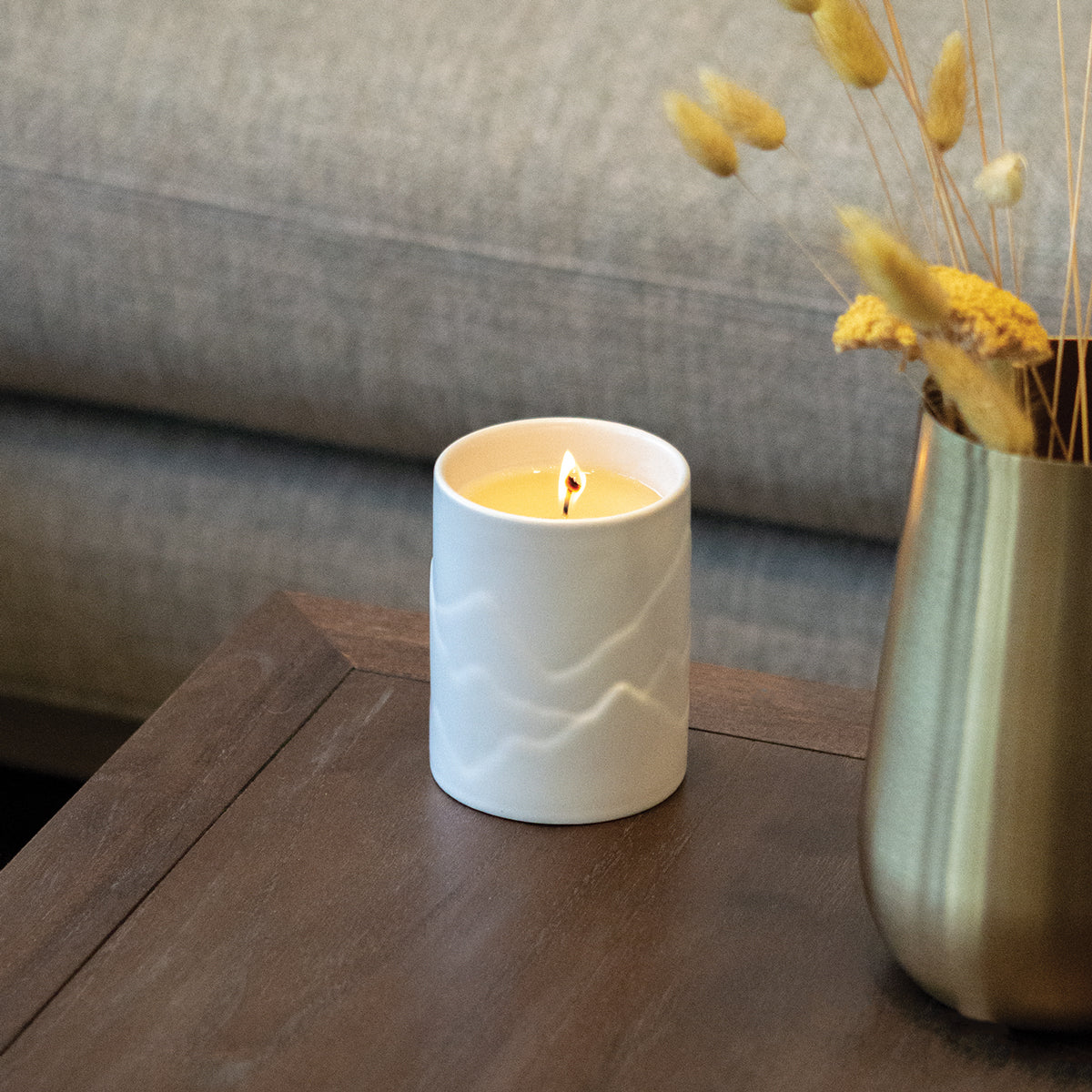 Chalet 12 oz. Balsam + Feather Mountain Candle