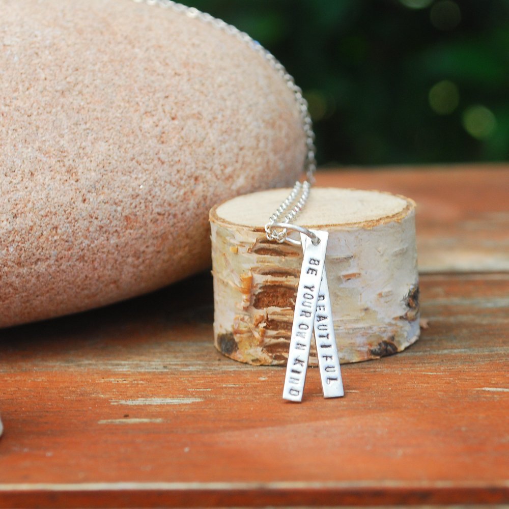 Be Your Own Kind of Beautiful - Quote Necklace