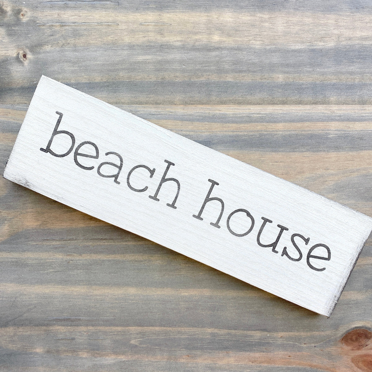 Small Beach House Sign