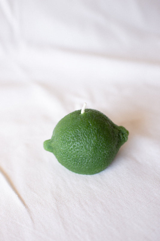 Beeswax Lime Candle