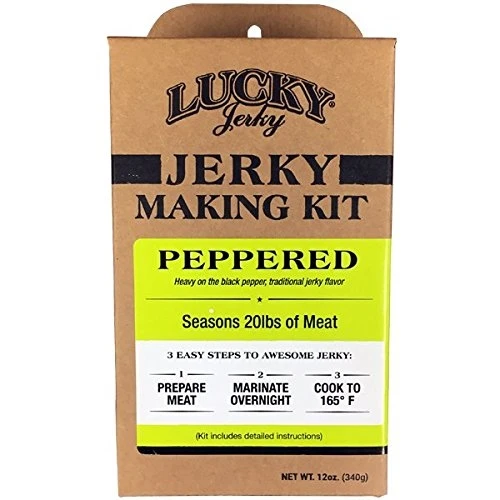 Black Pepper Jerky Making Kit | 12 oz | Nebraska Star Beef