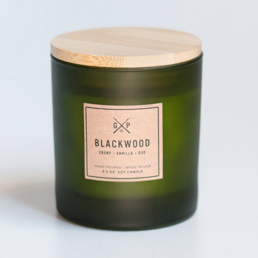 Blackwood 8.5 oz. Balsam + Feather Candle