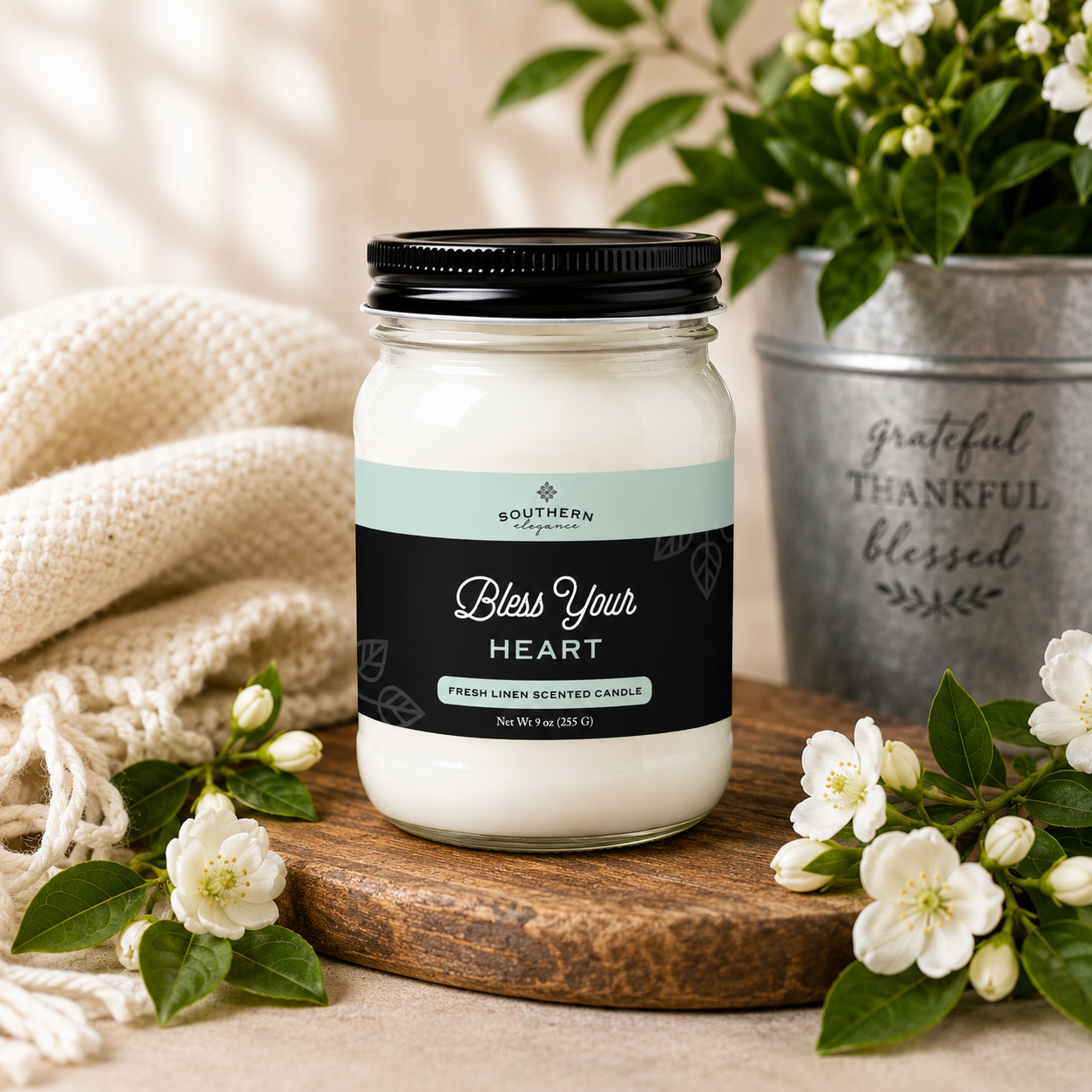 Canning Jar Candle: Southern Sayings Collection