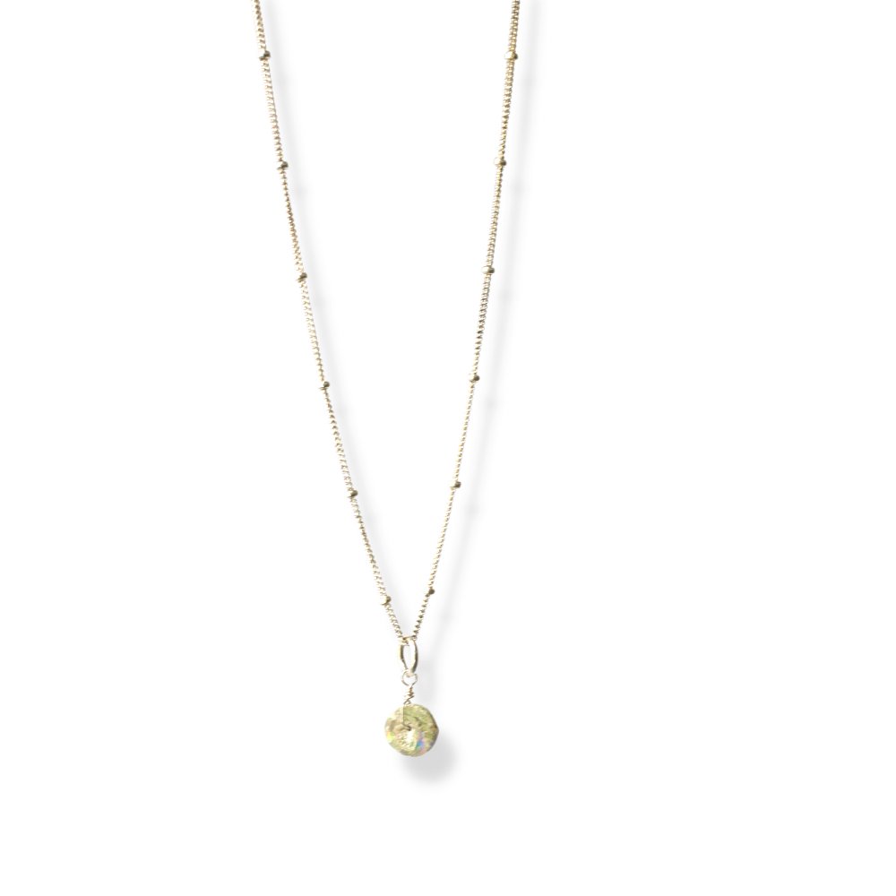 Boulder Opal Tiny Charm Necklace