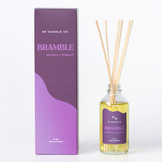 Bramble 4 oz. Hue Reed Diffuser (Blackberry + Rosewood)