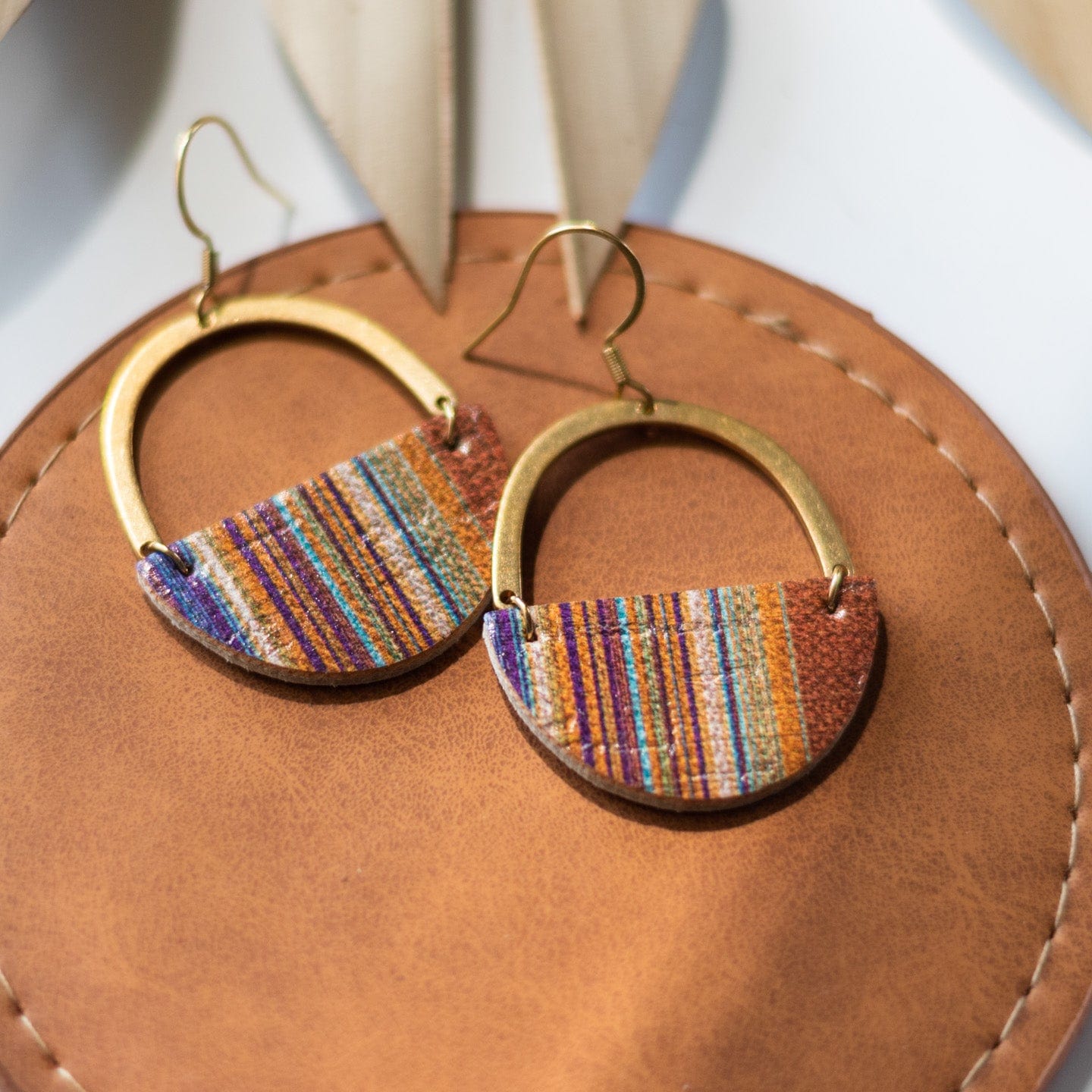 Burnt Sugar Jo Earrings