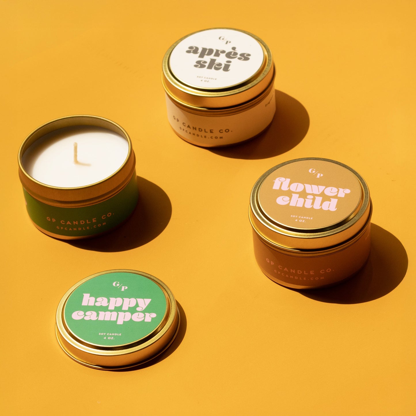 Après Ski 4 oz. Just Because Candle Tin