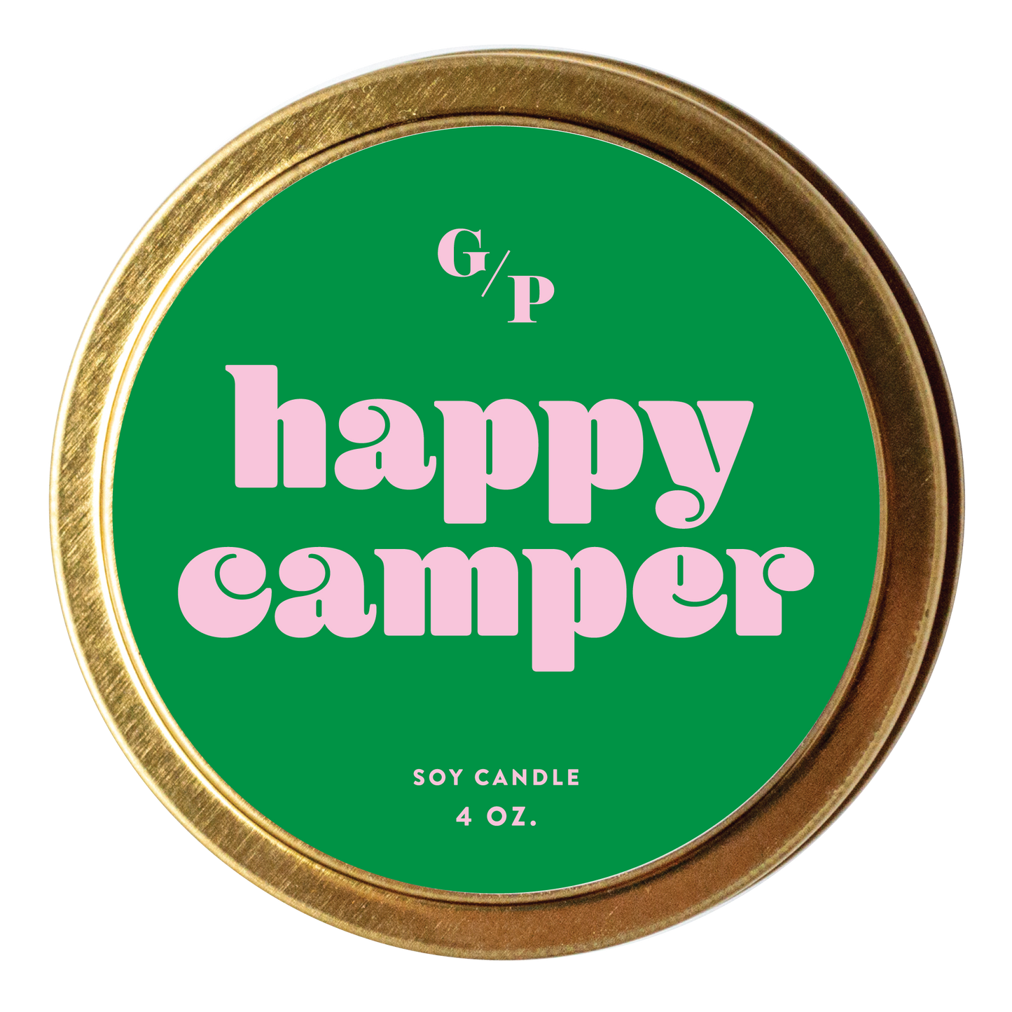 Happy Camper 4 oz. Just Because Candle Tin