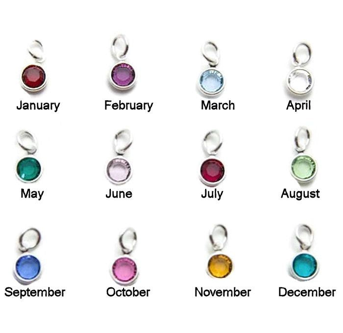 Birthstone Cluster Necklace